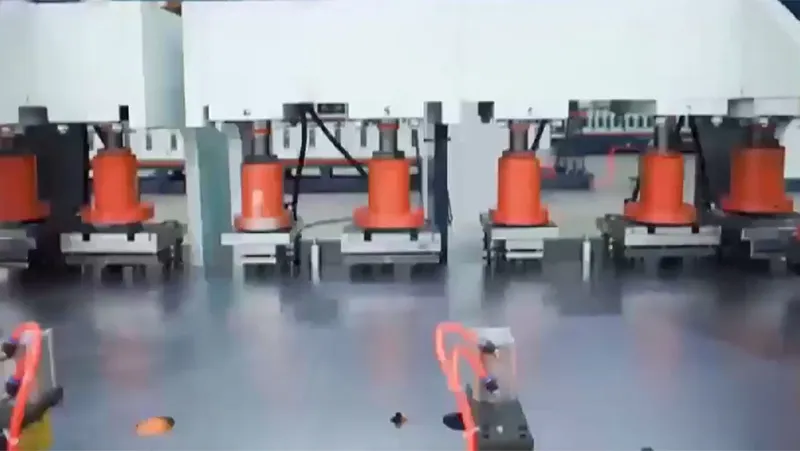 Máy đột thủy lực nhiều đầu