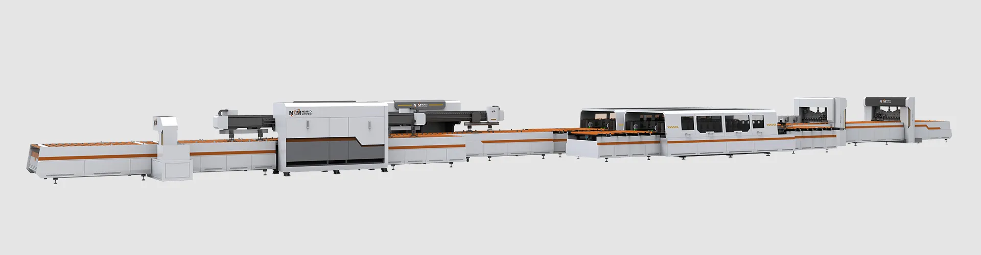 Dây Chuyền Sản Xuất Cánh Cửa Thép Tự Động NCM-660